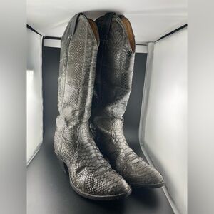 Nocona Snake Skin Lady Boots Size 7A​​​​​​​​​​​​​​​​​​​